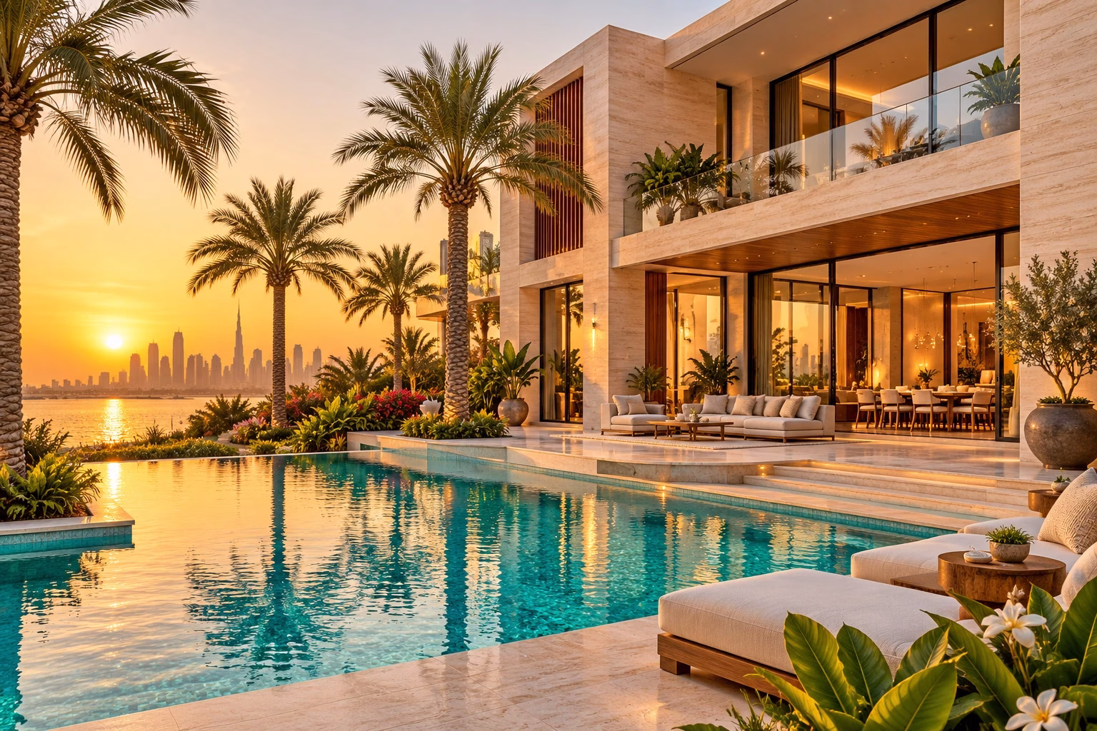 Pooled investment — illustrative Dubai property image